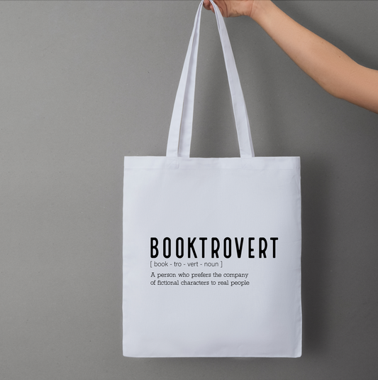Booktrovert Tote Bag