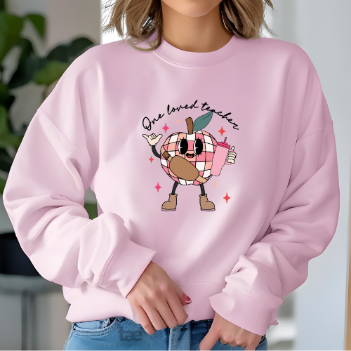 One Loved Teacher Sweatshirt